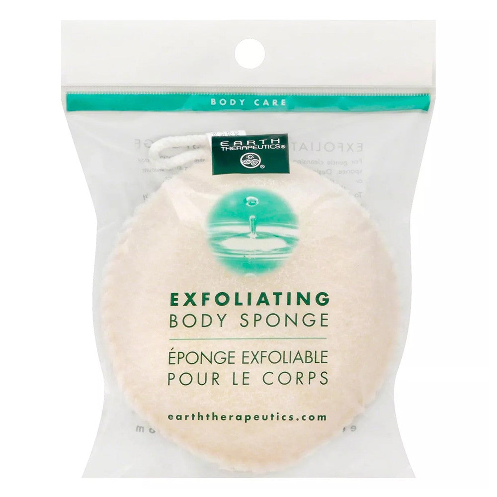 Earth Therapeutics Exfoliating Body Sponge, 1 Ea